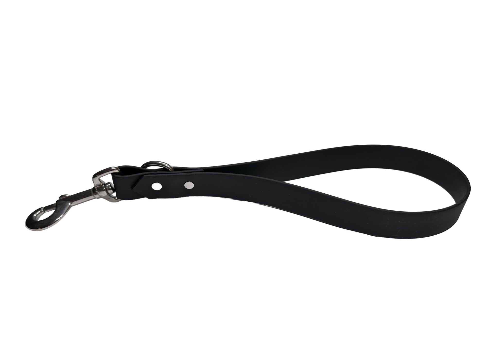 Odyssey Leash Co. BioThane® Traffic Lead 14in Long, 1,000lb Strength, Stainless Steel Hardware, Hand Assembled in The US, 8 Colors