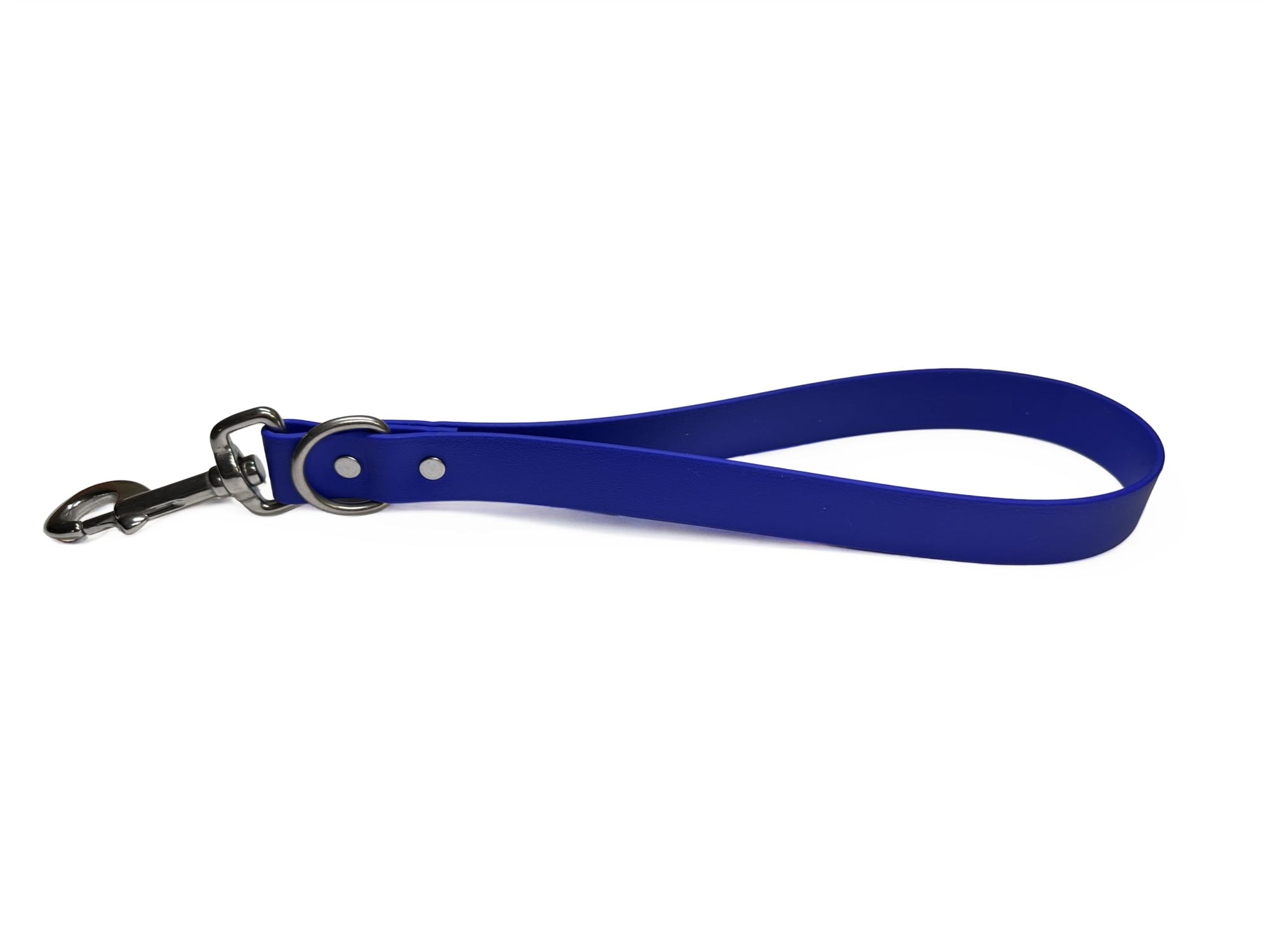 Odyssey Leash Co. BioThane® Traffic Lead 14in Long, 1,000lb Strength, Stainless Steel Hardware, Hand Assembled in The US, 8 Colors