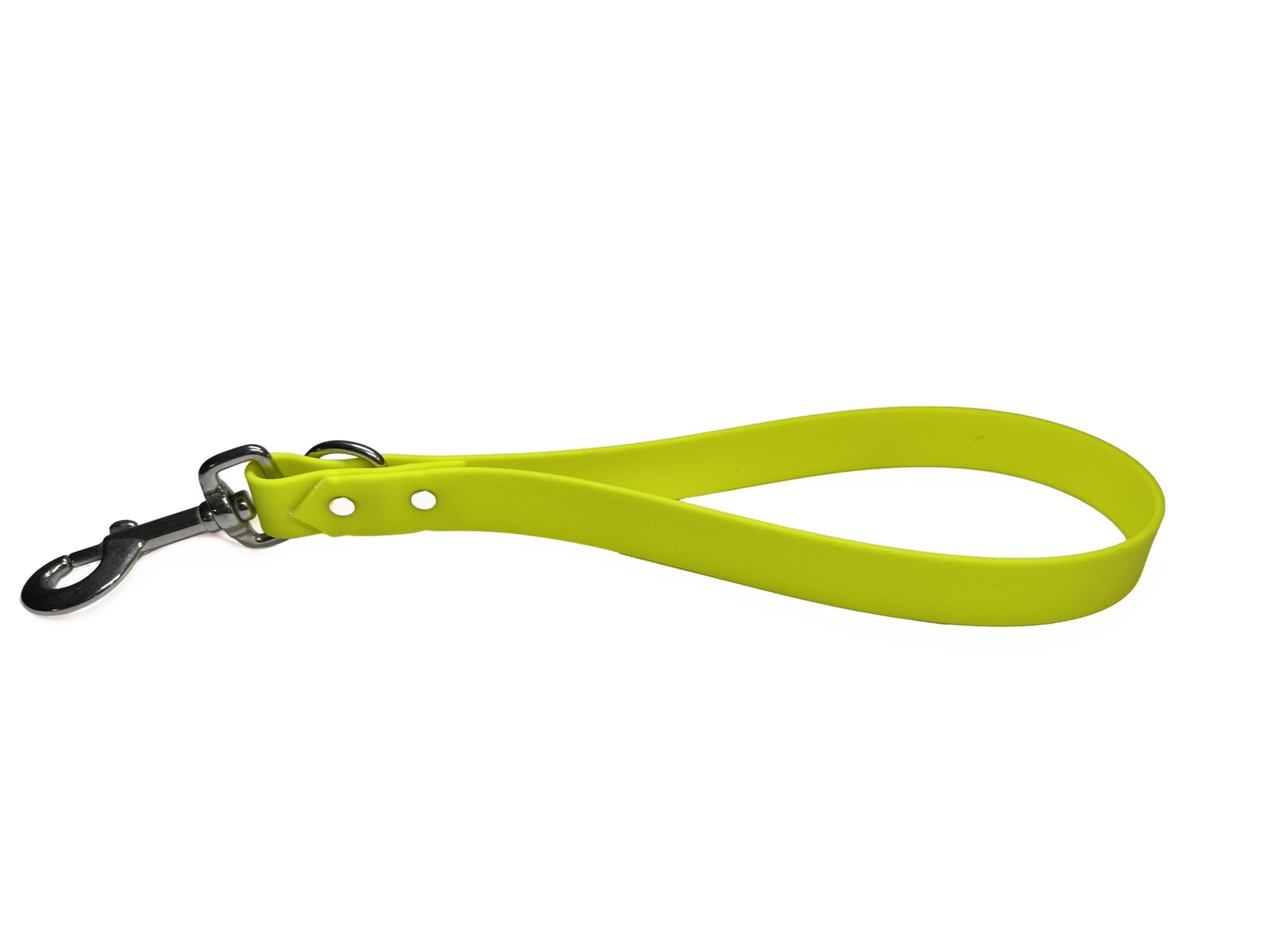 Odyssey Leash Co. BioThane® Traffic Lead 14in Long, 1,000lb Strength, Stainless Steel Hardware, Hand Assembled in The US, 8 Colors