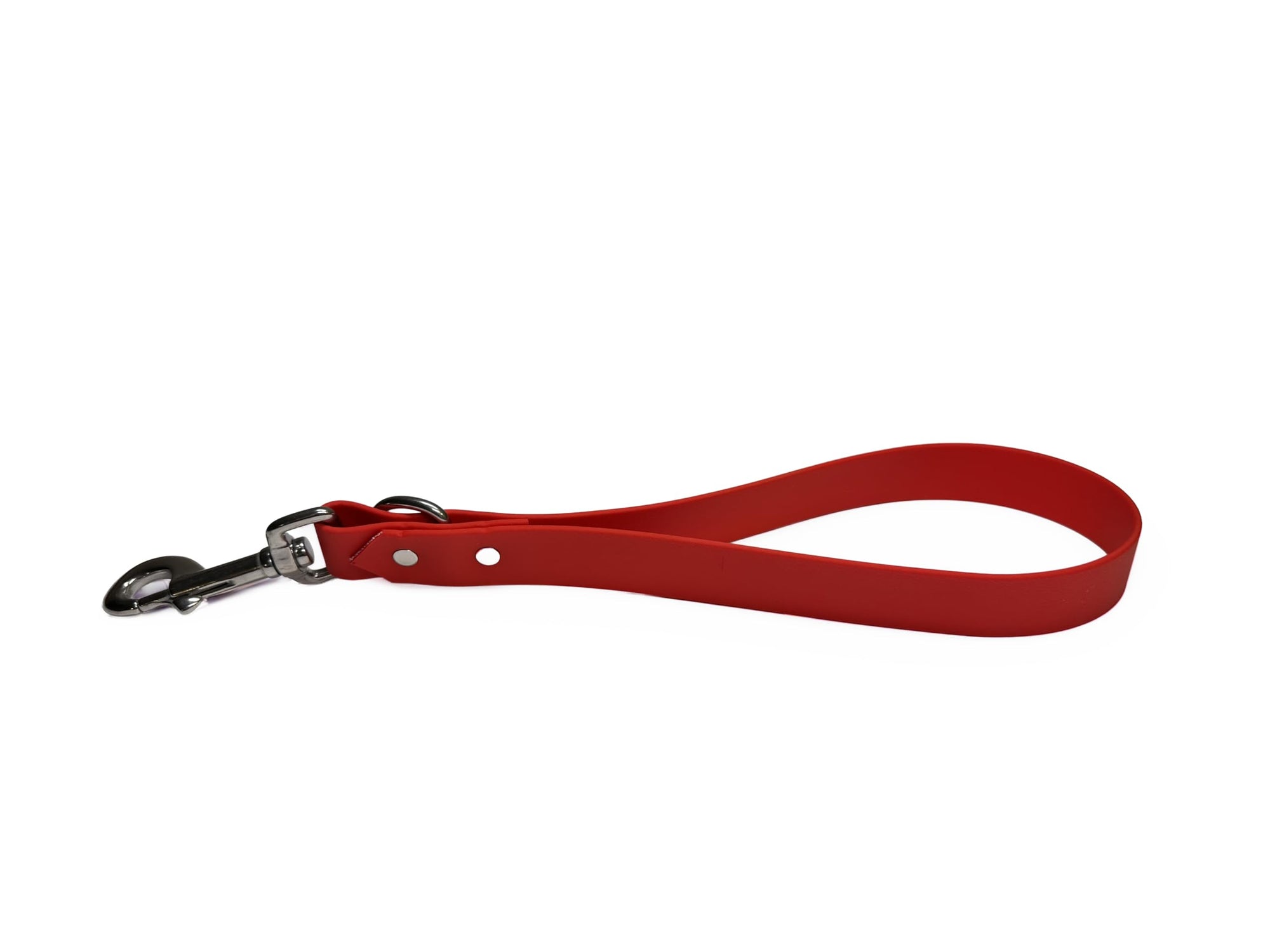 Odyssey Leash Co. BioThane® Traffic Lead 14in Long, 1,000lb Strength, Stainless Steel Hardware, Hand Assembled in The US, 8 Colors