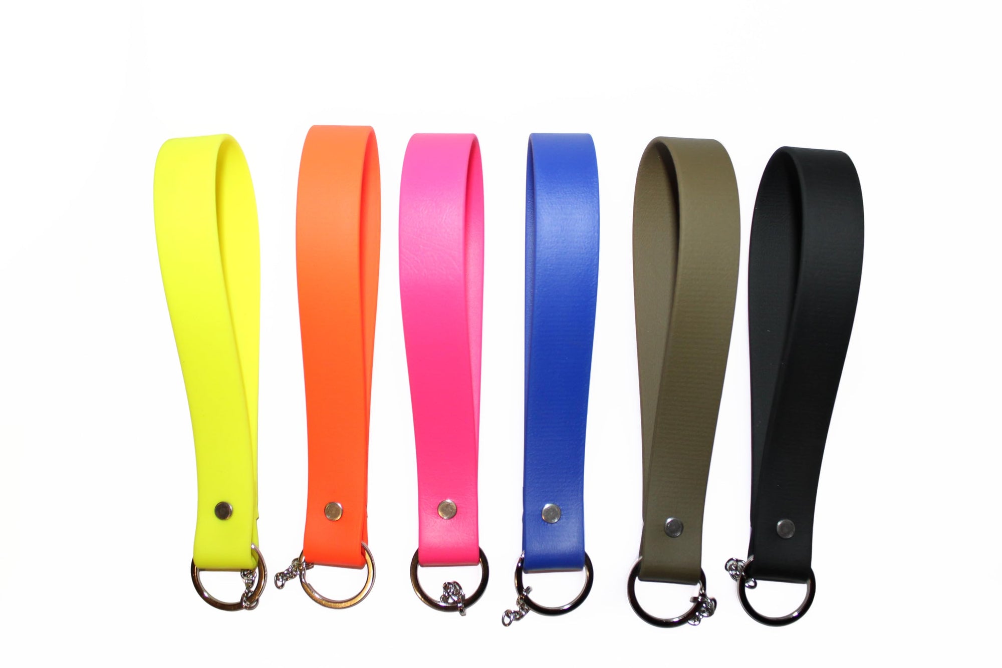 Odyssey Leash Co. 8-Inch Wristlet Keychain, Waterproof, 1,000-lb Strength, 1-Inch Iron Key Ring,