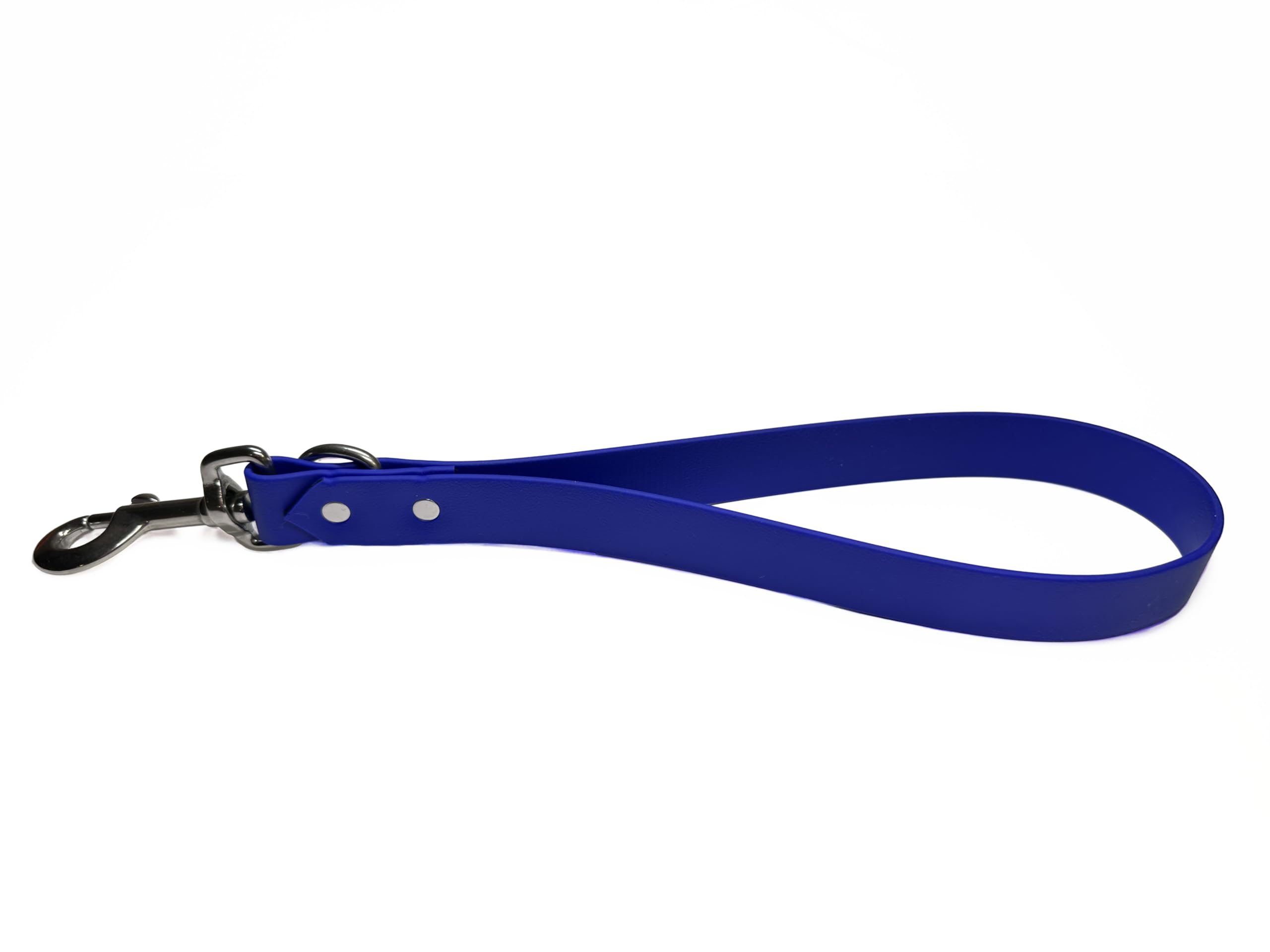 Odyssey Leash Co. BioThane® Traffic Lead 14in Long, 1,000lb Strength, Stainless Steel Hardware, Hand Assembled in The US, 8 Colors